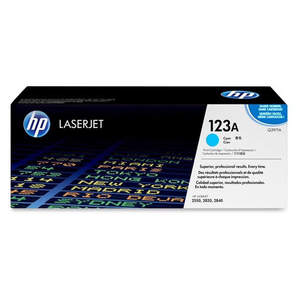 Картридж HP 123A cyan Q3971A до LaserJet 2550n 2820 2830 2840