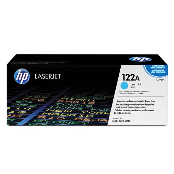 Картридж HP 122A cyan Q3961A до LaserJet 2550n 2820 2830 2840