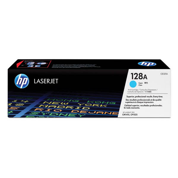 Картридж HP 128A Cyan CE321A для LaserJet CP1525n/CP1525nw CM1415fn/CM1415fnw
