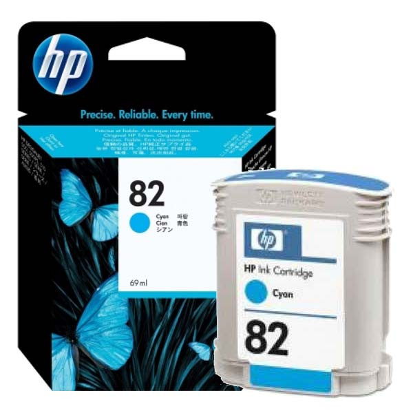 Оригінальний картридж HP 82 (C4911A) Cyan для принтера HP Designjet 500, 510, 800, 815, 820