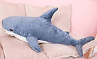 М'яка іграшка акула Shark doll 60 см | Іграшка-обнімашка, фото 4