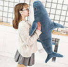 М'яка іграшка акула Shark doll 60 см | Іграшка-обнімашка, фото 10