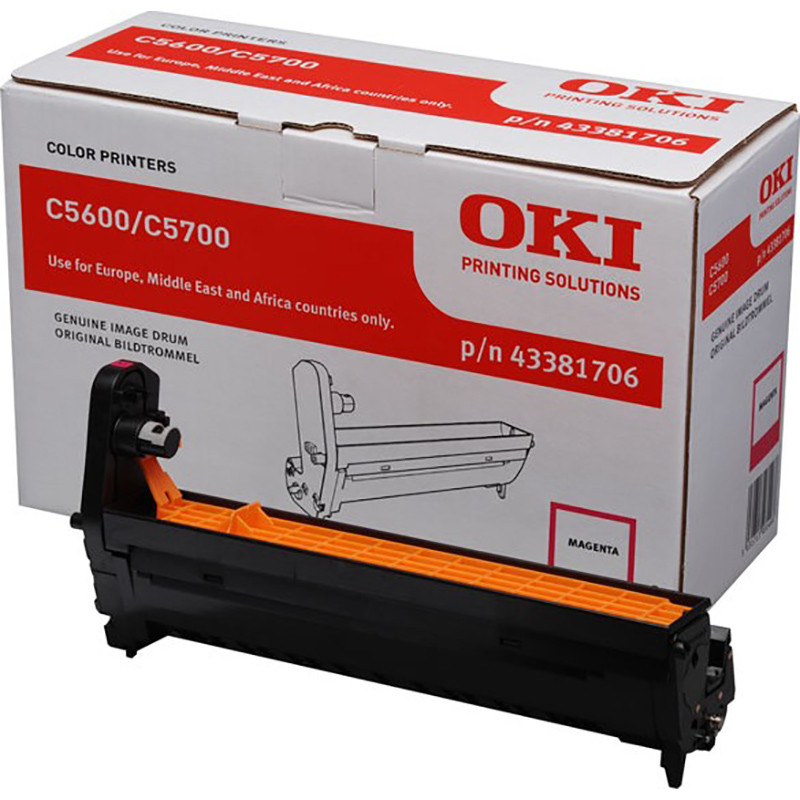 Оригінальний фотобарабан OKI 43381706 Magenta для принтера OKI C5600, С5700