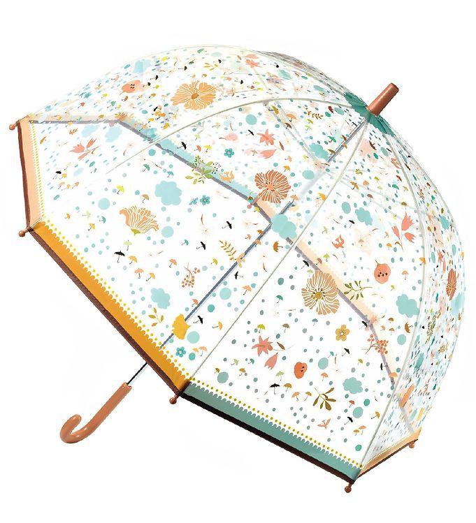 DJECO Парасолька прозорий дорослий розмір "Маленькі квіти", DD04720, фото 1
