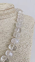 Кольє з натурального каменю Гірський кришталь.