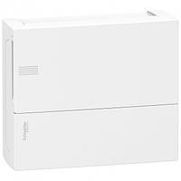 Щит Schneider Electric Mini Pragma на 12 модулей накладной белая дверь