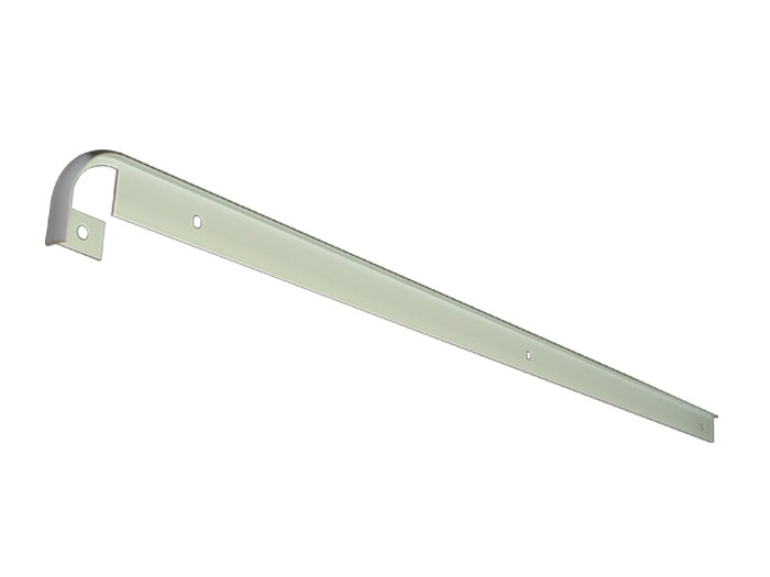 Стиковка стільниці 28×600 мм L закругл.R-13 мм пряма алюм., фото 1