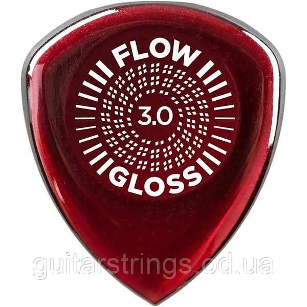 Медиатор Dunlop 550R3.0 Flow Gloss Standard 3.00 mm, фото 1
