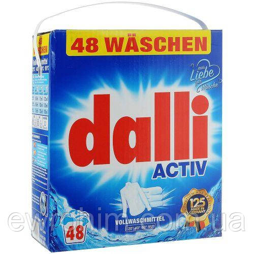 Стиральный порошок Dalli для белых вещей 3120 г, 48 стирок