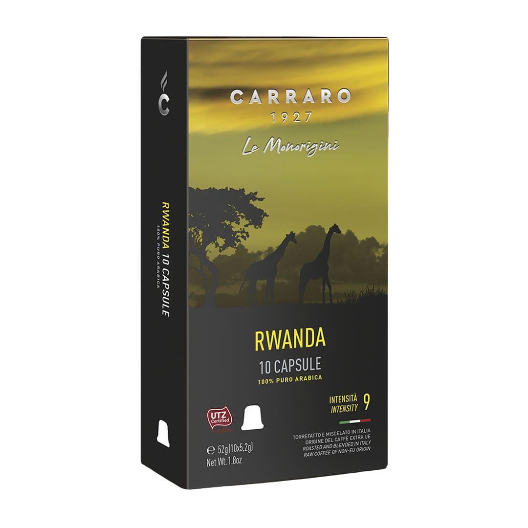 Кава в капсулах N Carraro Rwanda 10 шт.