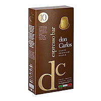 Кава в капсулах N Carraro Don Carlos Espresso Bar 10 шт.