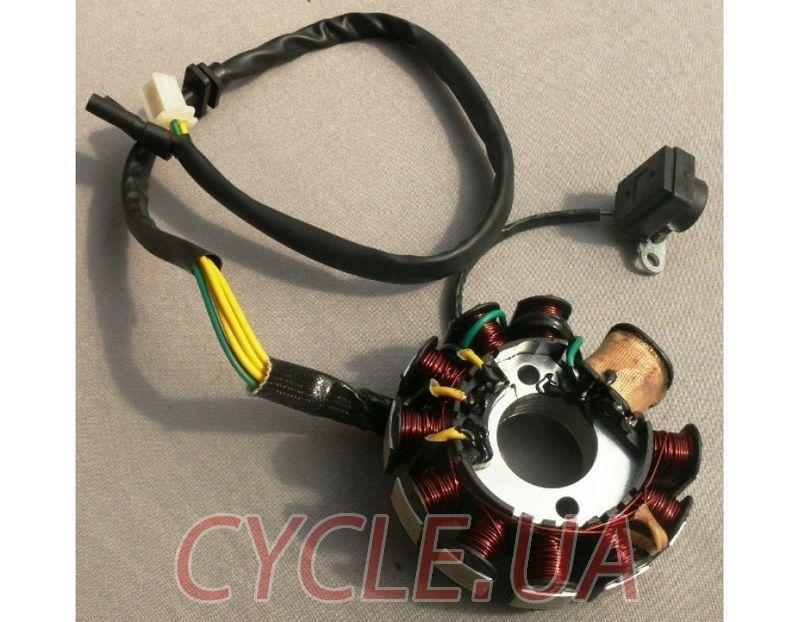Генератор (статор) Скутер 4т GY6-150cc 10+1 (11 Катушек) — Купить ...