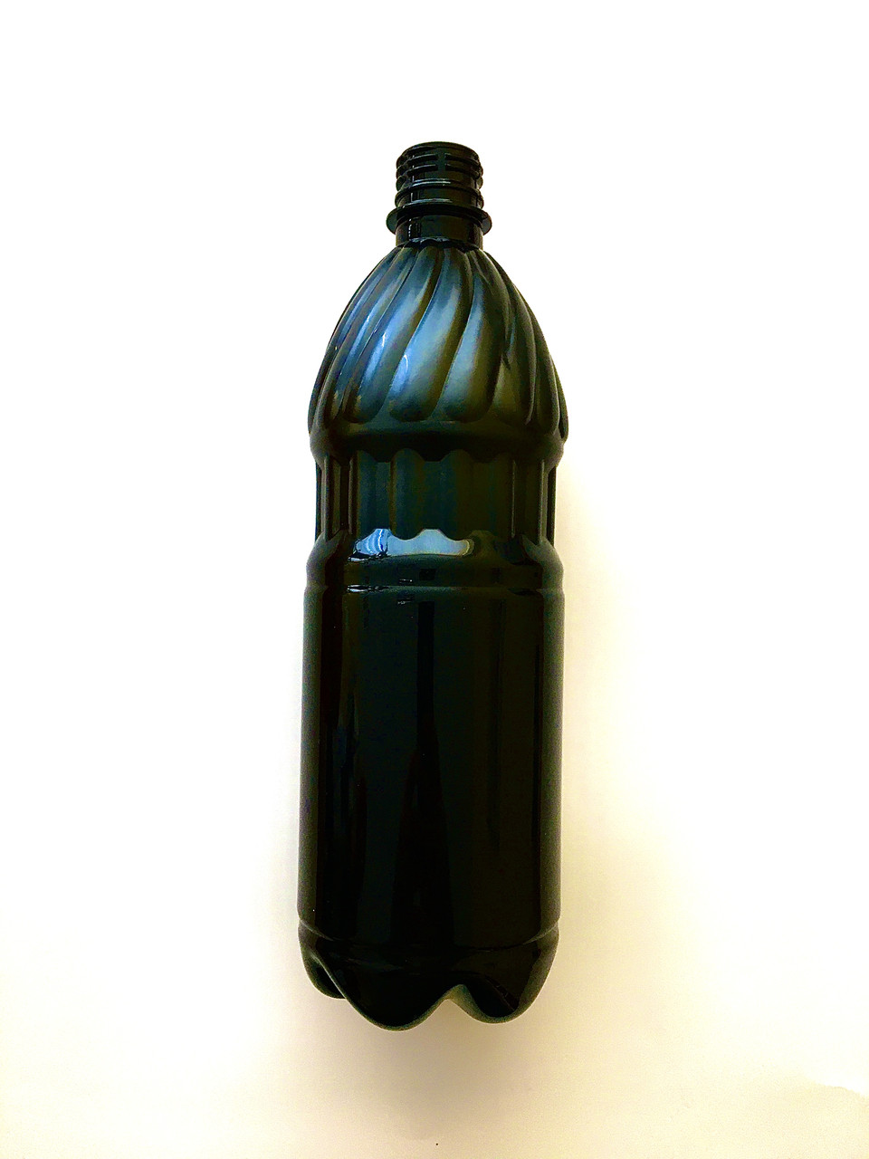 Пляшка пластикова чорна 1,0 л РЕТ