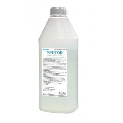 Засіб рідкий гігієнічний антибактеріальний для шкіри рук та тіла SEPTOR 900мл