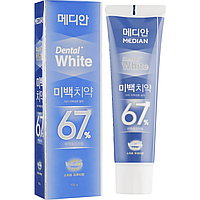 Отбеливающая зубная паста с фруктовым вкусом Amore Pacific Median Dental White 67% Fruity Toothpaste 100 г