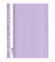 Папка-швидкозшивач A4 Economix з перфорацією Лавандова E31510-88