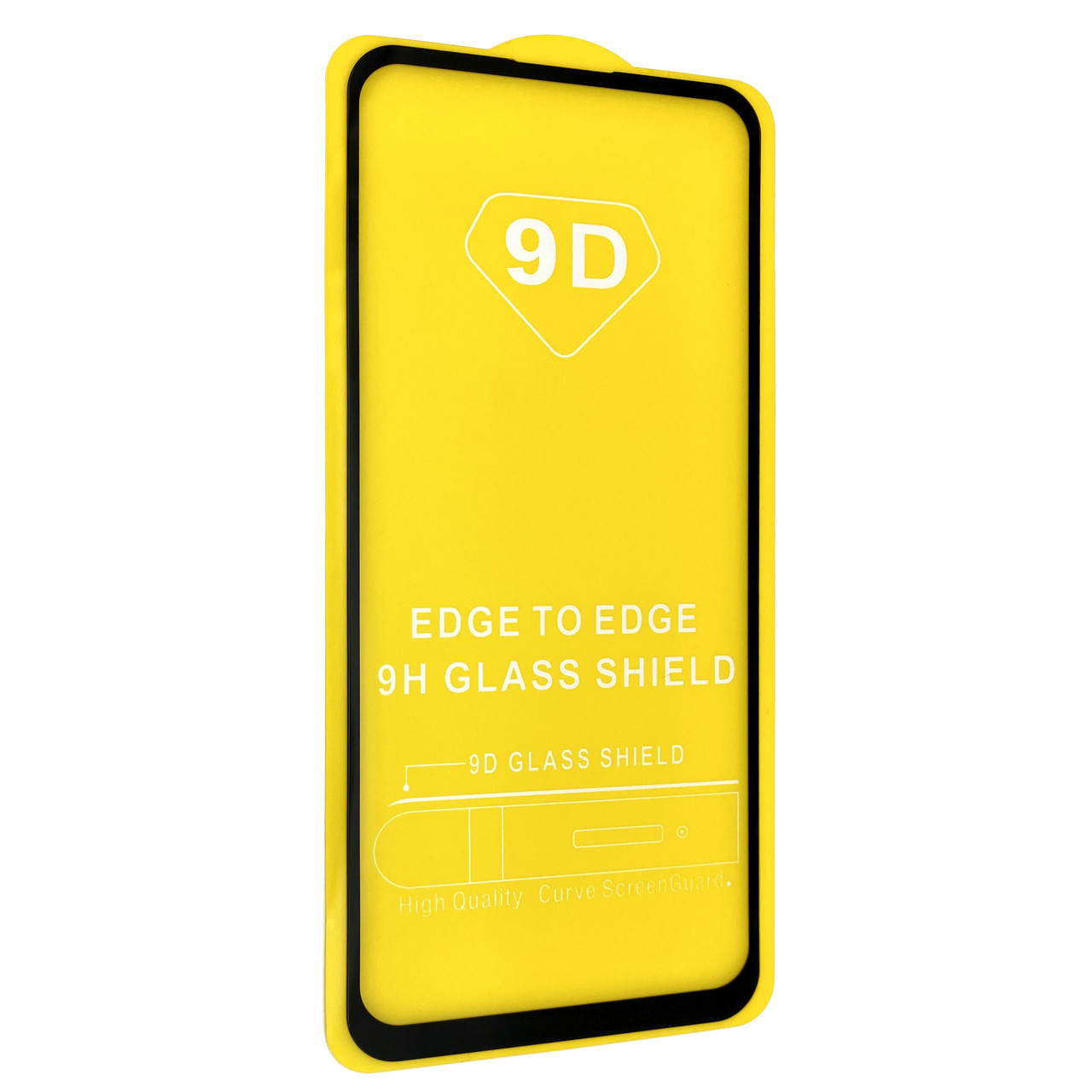 Захисне скло DK Full Glue 9D для Oppo Reno4 F (011209) (black)