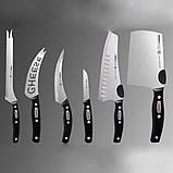 Набір кухонних ножів професійні ножі 13 в 1 міцні гострі, фото 10