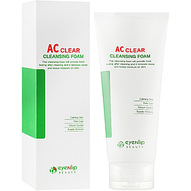 Очищаюча пінка проти прищів Eyenlip AC Clear Cleansing Foam 150 г