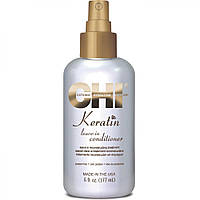 Несмываемый кератиновый кондиционер для всех типов волос, CHI Keratin Leave-in Conditioner, 177 мл