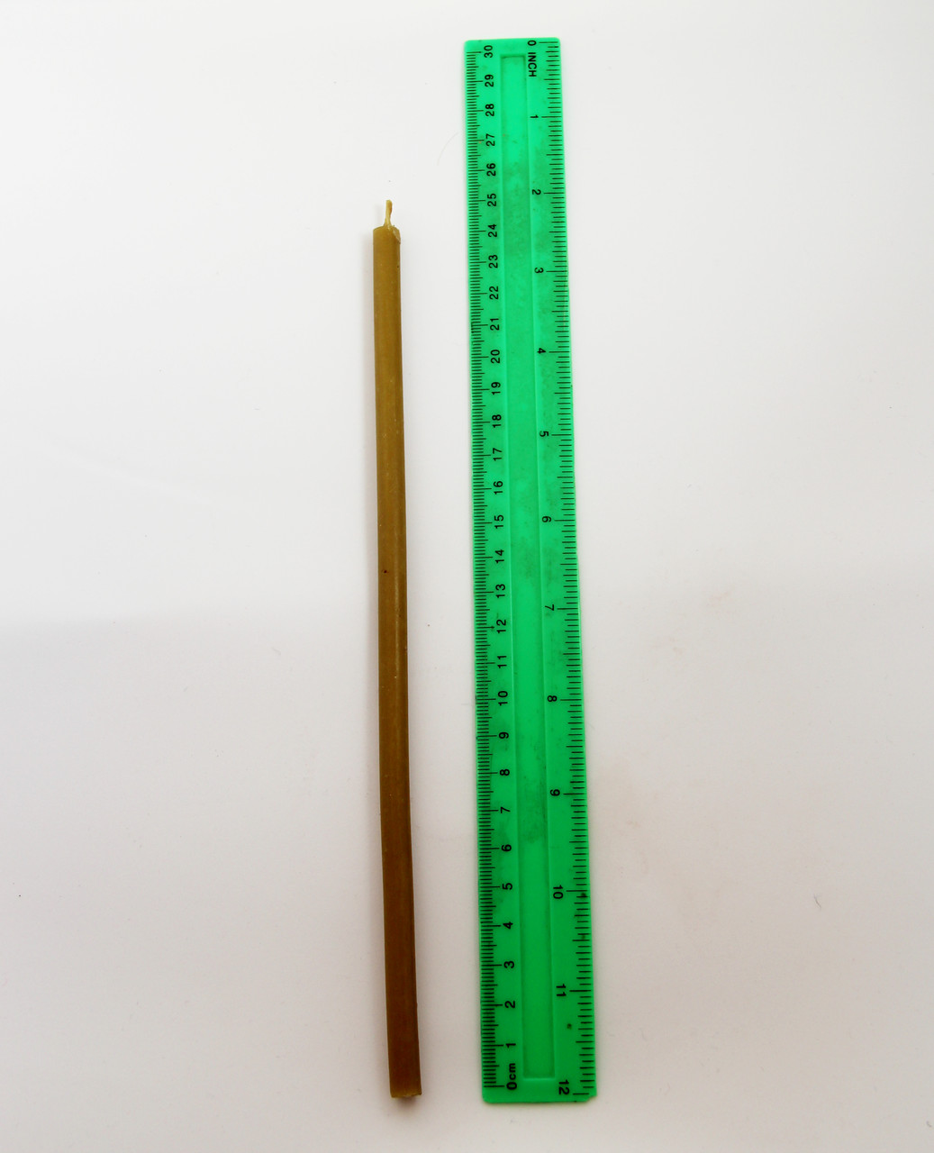 Церковна свічка 25 см воскова для ритуалів для домашньої молитви