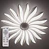 Стельовий світлодіодний світильник з пультом ДК LUMINARIA LILIYA DOUBLE 85 W R633 WHITE 220V IP44, фото 3