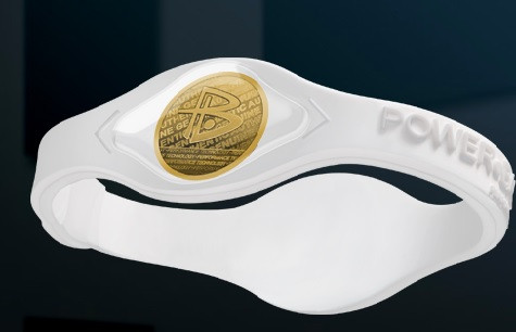 Браслет Power Balance із золотою голограмою турмаліновою Gold Hologram Silicone Wristband