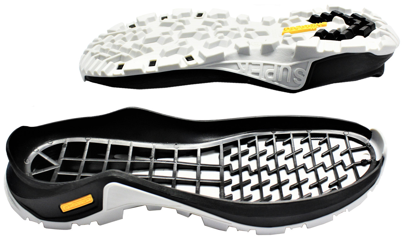 Підошва для взуття чоловіча Крос-17 чорна біла р.40-45, фото 1