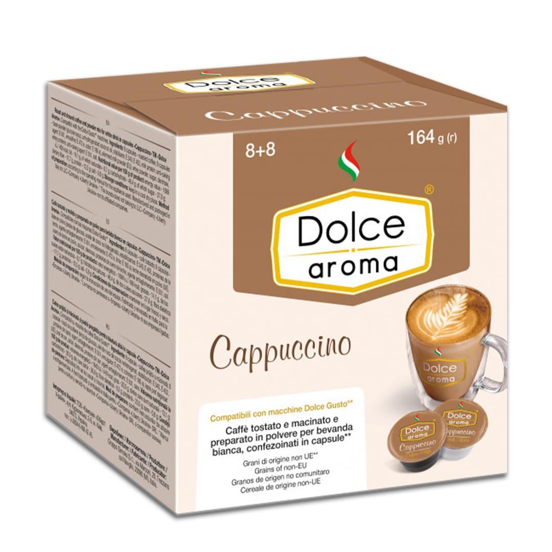 Кава в капсулах DG Dolce Aroma Cappuccino 16 шт.