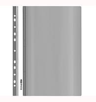 Папка-швидкозшивач A4 Economix з перфорацією Сіра E31510-10