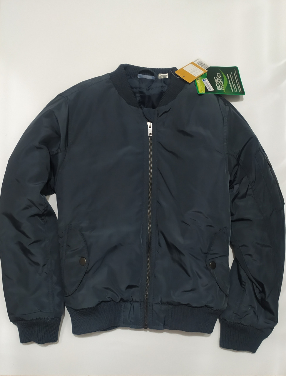 Бомбер куртка для хлопчика графітова Pepperts (Німеччина) р.134, 140см, фото 1