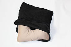 Наволочка суцільна на квадратну подушку від геморою флісова ТМ Лежебока Чохол для подушки, фото 3