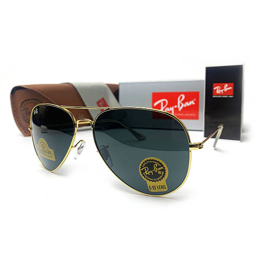 Солнцезащитные Очки R-B Aviator 3025 "Top Gun" Капли Стекло (ID ...
