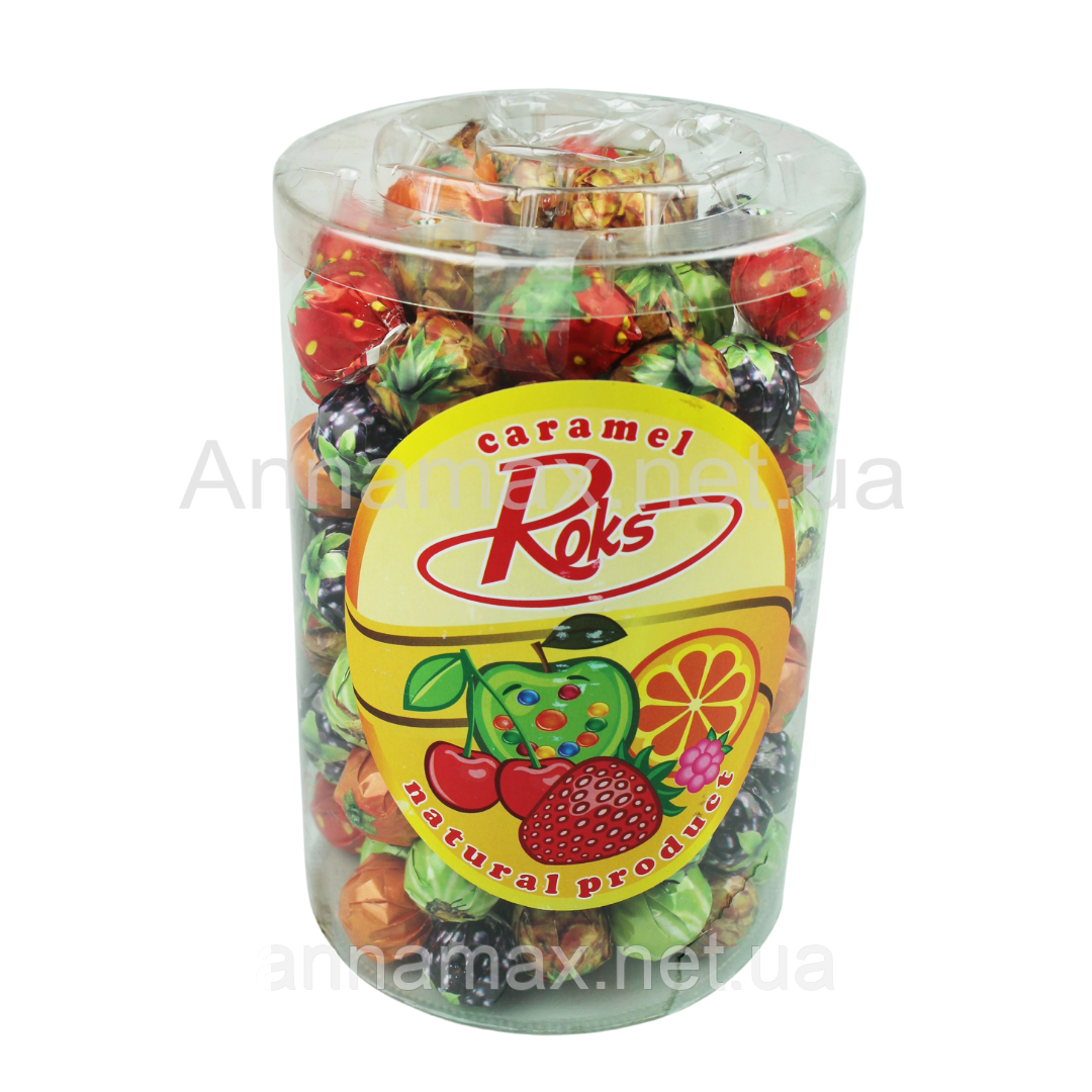 Льодяники на паличці Roks в банці 120 шт