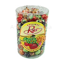 Льодяники на паличці Roks в банці 120 шт