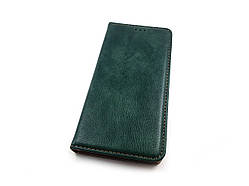 Шкіряний чохол книжка Delicate для Nokia 2.3 зелений