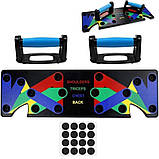 Дошка для віджимань Body building FRW, напори для віджимань на всі групи м'язів, фото 3