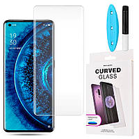 Защитное стекло DK UV Curved для Oppo Find X2 / X2 Pro (clear)