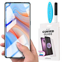 Защитное стекло CDK UV Curved для Oppo Reno4 Pro (010276) (clear)