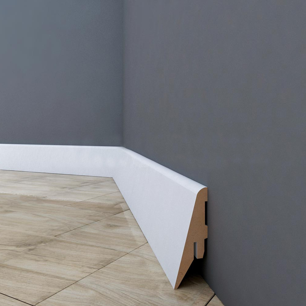 Плінтус МДФ ПП1255 розміри 2800 x 52 x 19, фото 1