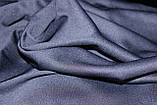 Підклад трикотажний темно синій, фото 2