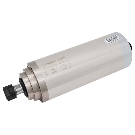 Шпиндель GDZ-100-3.2B Ø 100Х247 водяне охолодження (3.2 кВт, 220 В, 12 А, ER20), фото 1