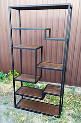 Стелаж в стилі Лофт 1600х800х300, СТЖ05