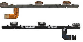 Шлейф (Flat cable) Xiaomi Mi Note з кнопкою включення, з кнопками регулювання гучності