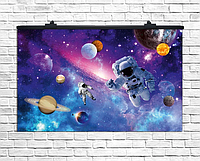 Плакат для праздника Космос, 75х120 см