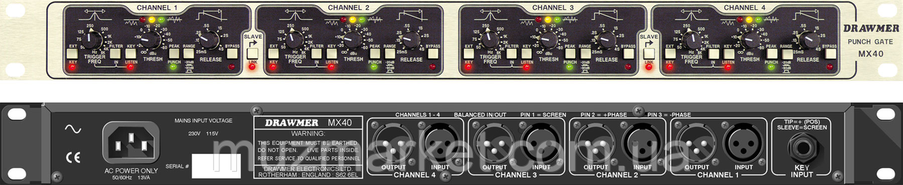 Процесор Drawmer MX40, фото 1