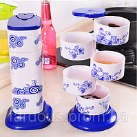 Набір для спецій. 4 клітинки