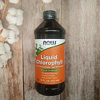 Now Foods Chlorophyll 473 ml mint , хлорофіл нау