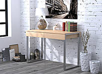 Письмовий стіл Loft Design L-11 Дуб Борас каркас хром