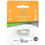 Флеш-драйв T&G 104 Metal series USB 3.0 - Type-C, 16GB, фото 3